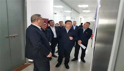 市委常委、組織部長(zhǎng)張鵬飛蒞臨遂寧興業(yè)集團(tuán)調(diào)研